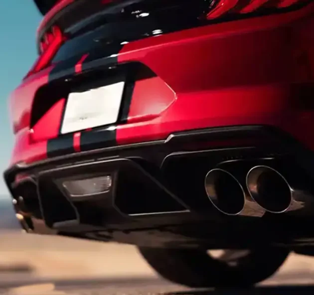 Mustang 2018-2022 GT350 Style Car Bumper Rear Diffuser Lip - Image 3