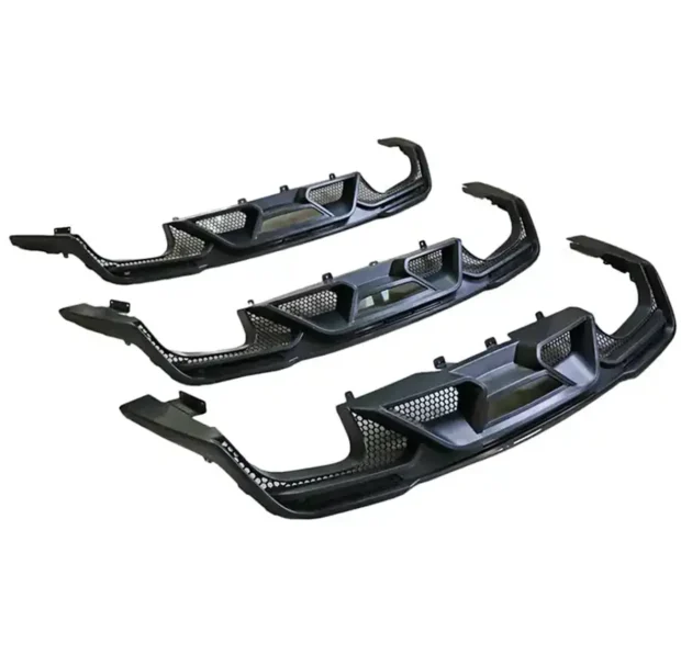 Mustang 2018-2022 GT500 Style Rear Diffuser Lip - Image 3