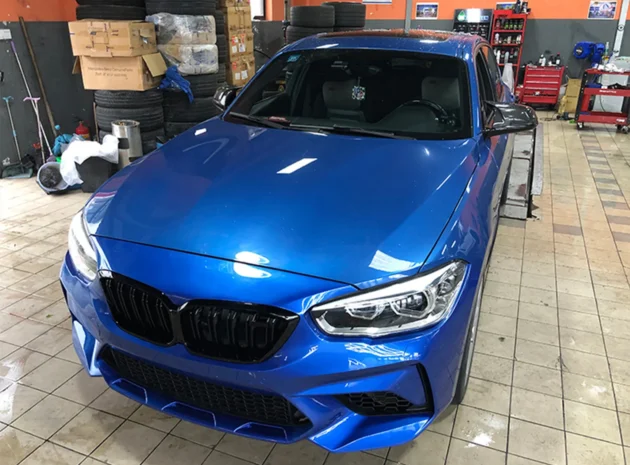 BMW F20 LCI Body Kit Front Bumper Lip Rear Diffuser Bumper Side Skirt Spoiler - Image 6