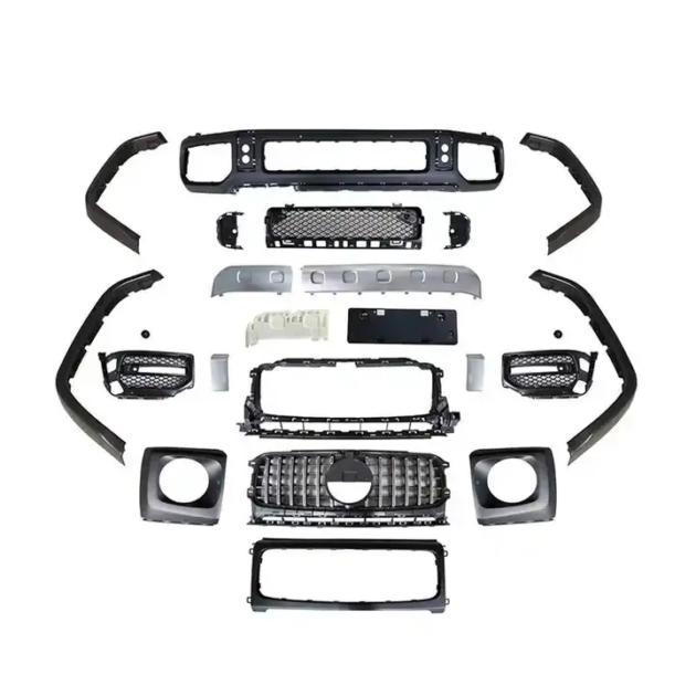 BENZ W463 2019-2022 Bumper Front Lip Rear Diffuser Side Skirt Vents Spoiler Body Kit - Image 2