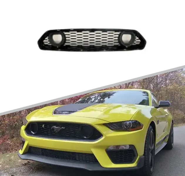 Ford Mustang 2018-2022 Mach 1 Style Car Bumper Front Grille