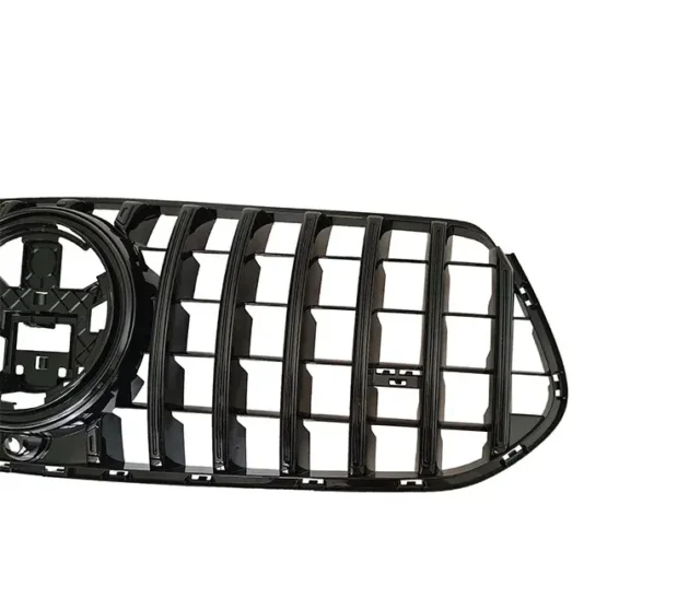 BENZ AMG53 W167 2020+ Style Black Color Car Front Bumper Lip Grille - Image 4