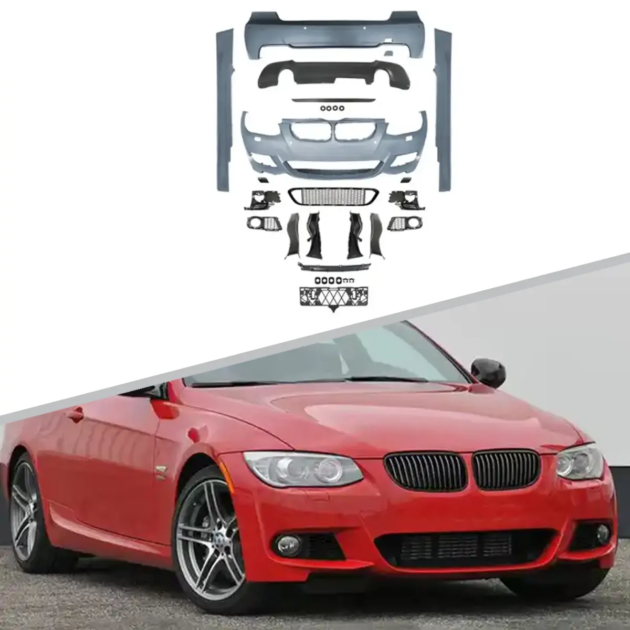 BMW E92 LCI 2010-2013 Body Kit Hood Fender Front Rear Bumper Lip Body Kit