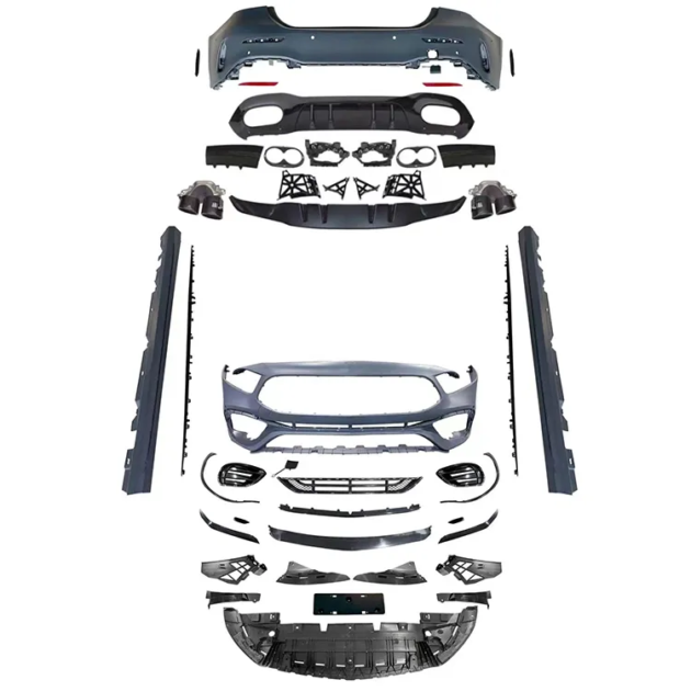 BENZ W177 Sedan 2019-2022A45 AMG Style Car Bumper Body Kit - Image 6