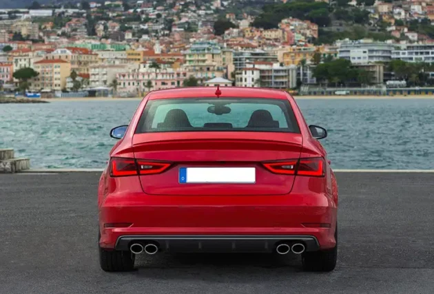 AUDI A3 Sedan 2013-2016 S-line S3 Style Car Bumper Rear Diffuser Body Accessories - Image 5