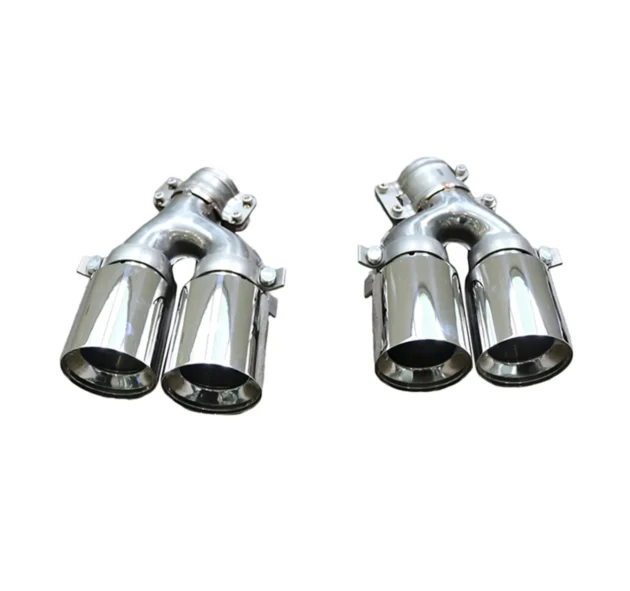 BMW G30/G38 2021+ M5 Style Car Rear Bumper Accessories Stainless Steel Tail Pipe - Image 2