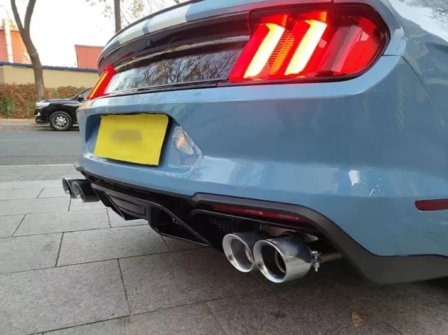 Mustang 2015-2021 Auto Bumper Parts GT500 Style Prime Painting Rear Bumper - Image 4