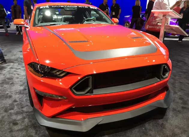 Mustang 2018-2022 Car Bumper Accessories Front Bumper Lip - Image 5