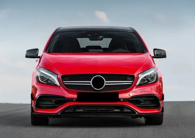 BENZ W176 2013-2018 A45 AMG Style Car PP ABS Material Bumper Body Kit - Image 4