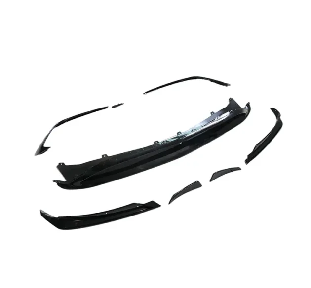 BENZ W176 AMG 2016-2018 A45 Style Gloss Black PP Car Front Aero Kit - Image 2