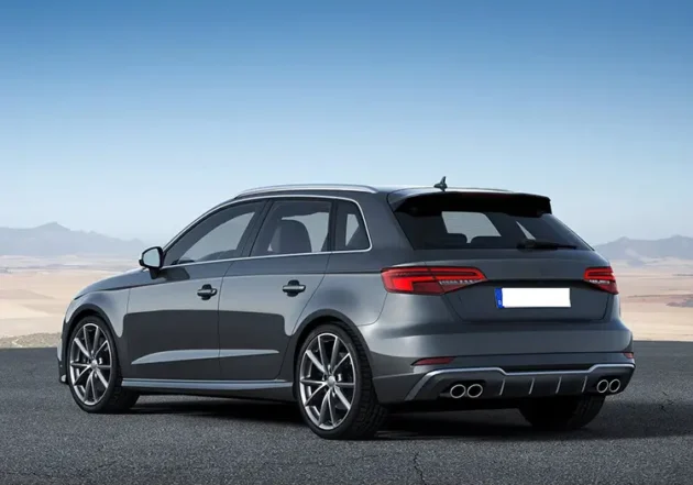 AUDI A3 Hatchback 2017-2020 PP Material S-line S3 Style Car Bumper Rear Diffuser Accessories - Image 5