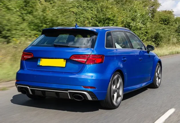 AUDI A3 Hatchback 2017-2020 S-line RS3 Style Car Rear Bumper Exhaust Body Accessories - Image 4