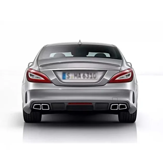 BENZ W218 Normal 2013-2017 Car Rear Bumper Body Parts CLS63 Style Rear Diffuser - Image 5