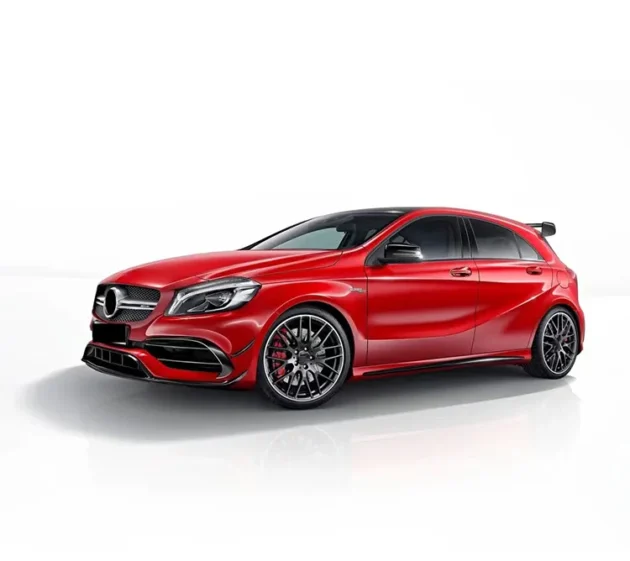BENZ W176 2013-2018 A45 AMG Style Car PP ABS Material Bumper Body Kit - Image 5