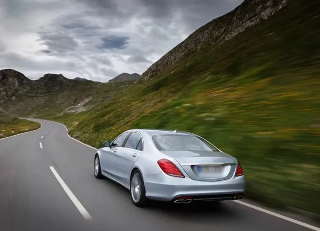 BENZ W222 2014-2016 S63 Style Silver Car Body Parts Tail Pip - Image 4