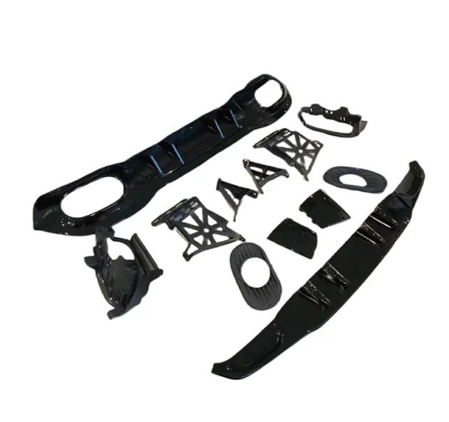 BENZ W177 AMG Sedan 2019-2022 Car Accessories A35 Style Rear Diffuser - Image 3