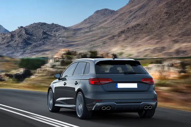 AUDI A3 Hatchback 2017-2020 PP Material S-line S3 Style Car Bumper Rear Diffuser Accessories - Image 3