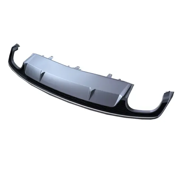 AUDI A7 2016-2018 Normal S7 Style Car Bumper Body Accessories Rear Diffuser - Image 2
