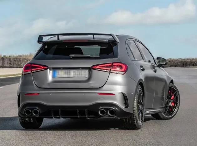 BENZ W177 AMG Hatchback 2019-2022 A45 Style Auto Accessories Rear Diffuser - Image 5