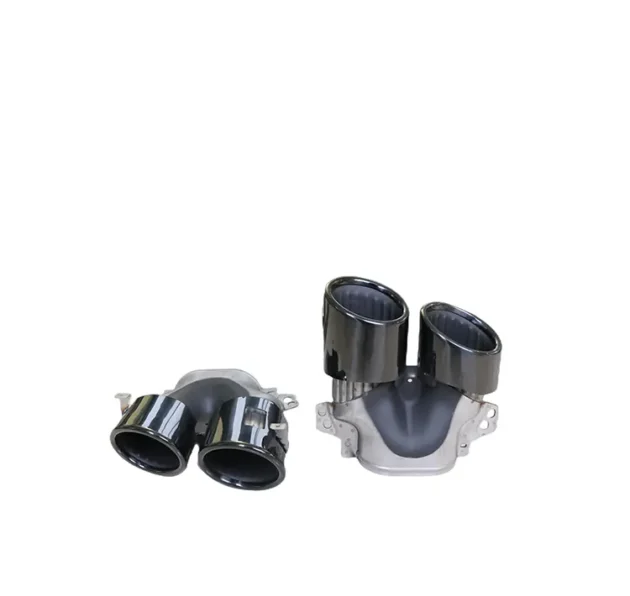 BENZ W177 2019-2022 A45 Style Stainless Steel Car Rear Bumper Tail Pipe - Image 3