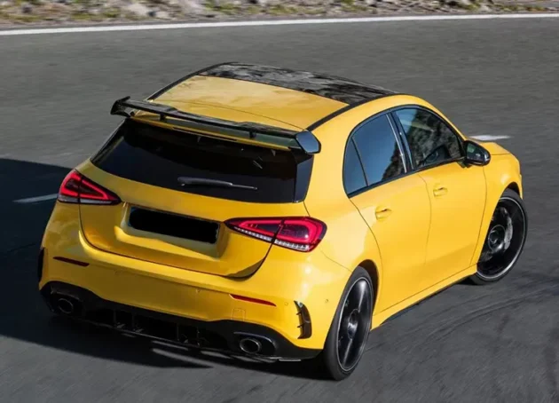 BENZ W177 AMG Hatchback 2019-2022 A35 Style Rear Diffuser - Image 4