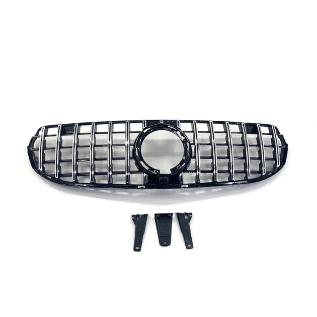 BENZ X253/C253 Normal 2019+ GT Style Glossy Black Car Bumper Accessories Front Grille - Image 2